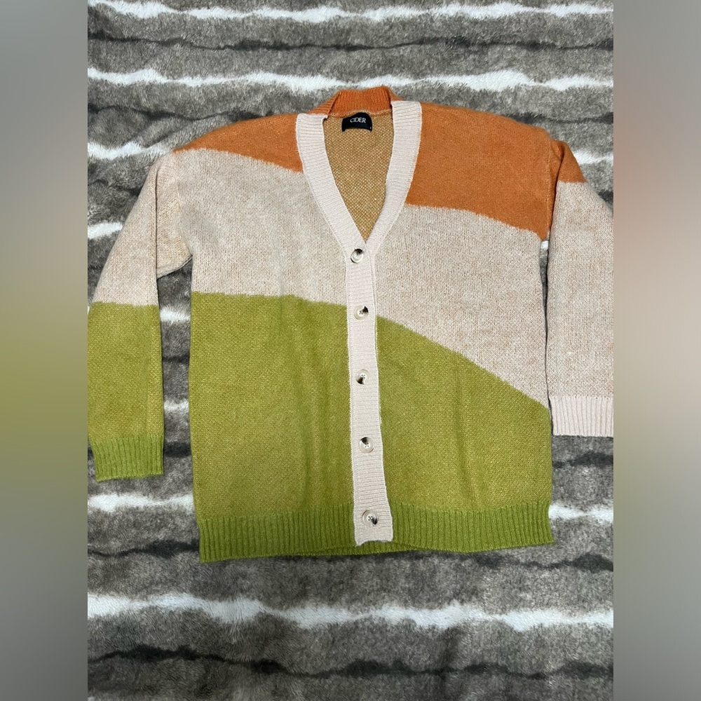 Multi-Colored Cardigan